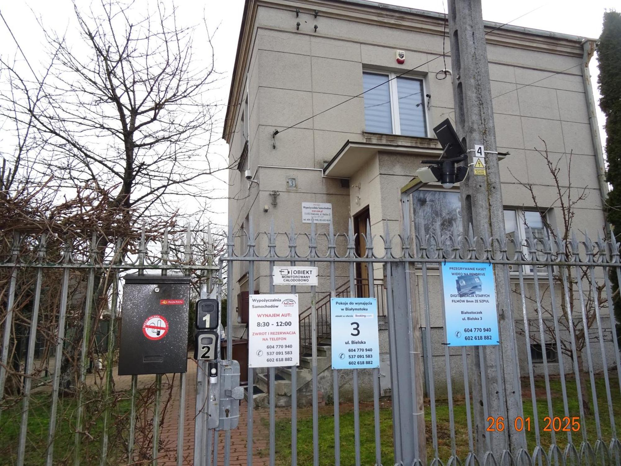 Pokoje Do Wynajecia W Centrum Bialegostoku Białystok Esterno foto